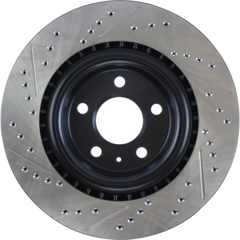 Stoptech - StopTech Slotted & Drilled Sport Brake Rotor - Demon Performance
