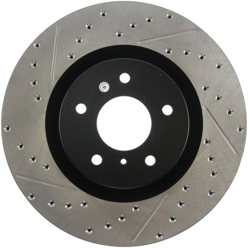 Stoptech - StopTech Slotted & Drilled Sport Brake Rotor - Demon Performance