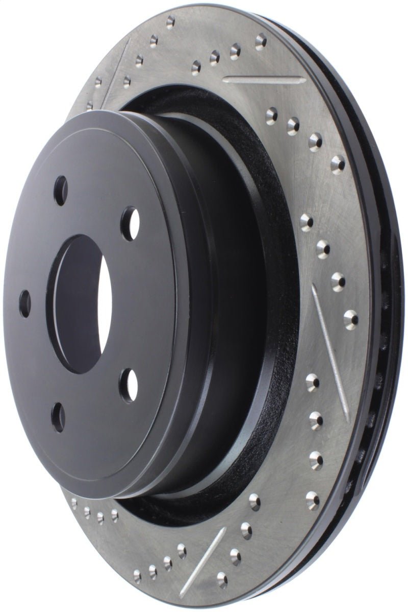 Stoptech - StopTech Slotted & Drilled Sport Brake Rotor - Demon Performance
