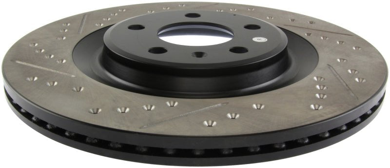 Stoptech - StopTech Slotted & Drilled Sport Brake Rotor - Demon Performance