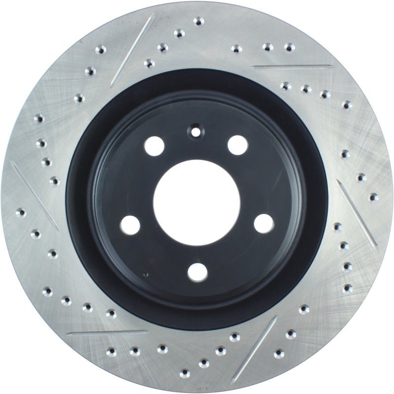 Stoptech - StopTech Slotted & Drilled Sport Brake Rotor - Demon Performance