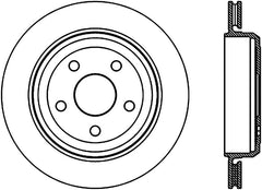 Stoptech - StopTech Slotted Sport Brake Rotor 11 - 17 Jeep Grand Cherokee (Excludes SRT8) - Demon Performance