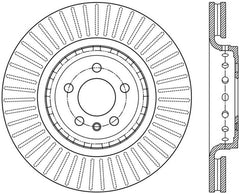 Stoptech - StopTech Sport Slotted Rotor - Front Left - Demon Performance