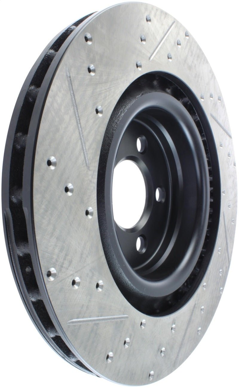 Stoptech - StopTech SportStop 06 - 09 Chrysler SRT - 8 Front Left Drilled & Slotted Rotor - Demon Performance