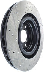 Stoptech - StopTech SportStop 06 - 09 Chrysler SRT - 8 Front Left Drilled & Slotted Rotor - Demon Performance