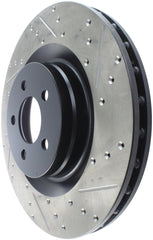 Stoptech - StopTech SportStop 06 - 09 Chrysler SRT - 8 Front Left Drilled & Slotted Rotor - Demon Performance