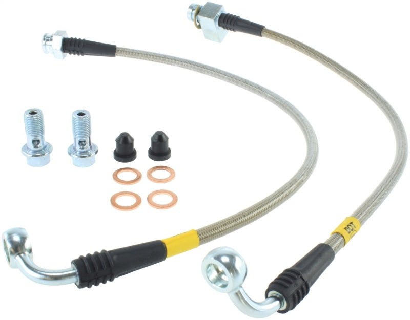 Stoptech - StopTech Stainless Steel Rear Brake Line Kit - Demon Performance