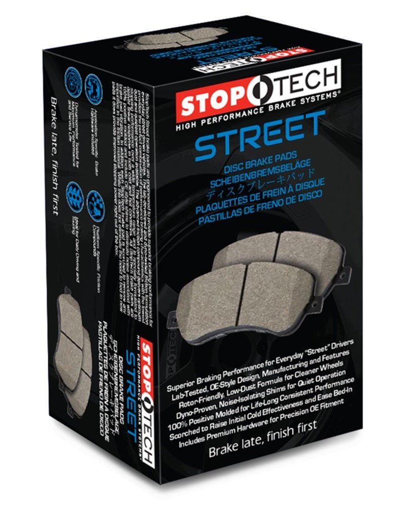Stoptech - StopTech Street Touring 89 - 06/96 Nissan 240SX Front Brake Pads - Demon Performance