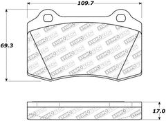 Stoptech - StopTech Street Touring Brake Pads - Demon Performance