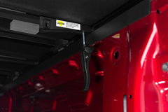 Tonno Pro - Tonno Pro 04 - 15 Nissan Titan 5.5ft (Incl 42 - 498 Utility Track Kit) Hard Fold Tonneau Cover - Demon Performance