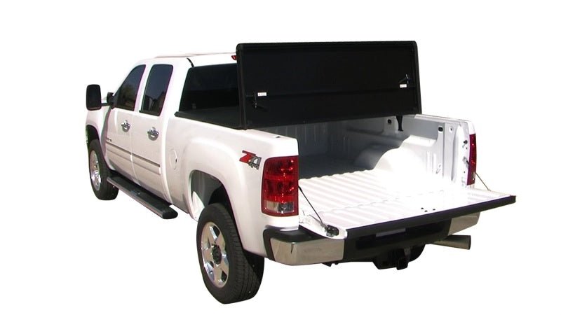 Tonno Pro - Tonno Pro 04 - 15 Nissan Titan 5.5ft (Incl 42 - 498 Utility Track Kit) Hard Fold Tonneau Cover - Demon Performance