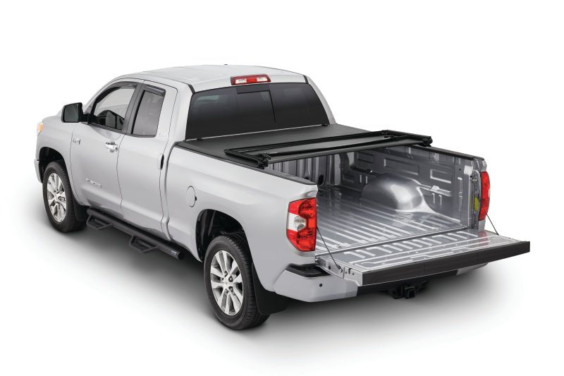 Tonno Pro - Tonno Pro 04 - 15 Nissan Titan 5.5ft (Incl 42 - 498 Utility Track Kit) Tonno Fold Tri - Fold Tonneau Cover - Demon Performance