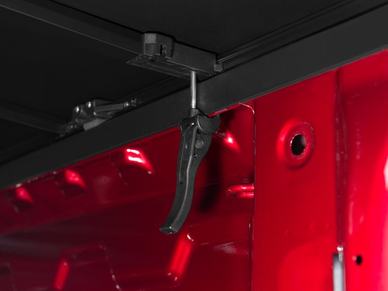 Tonno Pro - Tonno Pro 04 - 15 Nissan Titan 5.5ft (Incl 42 - 498 Utility Track Kit) Tonno Fold Tri - Fold Tonneau Cover - Demon Performance