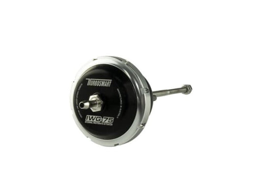 Turbosmart - Turbosmart IWG75 Universal M6 140mm Rod 10 PSI Black Internal Wastegate Actuator - Demon Performance