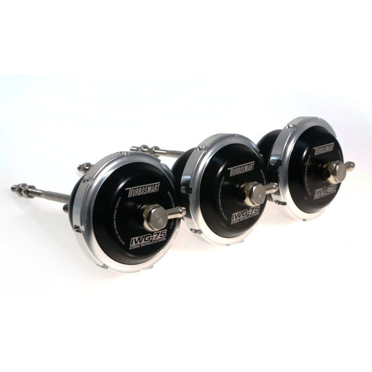 Turbosmart - Turbosmart Universal IWG75 Borg Warner B1 120mm Rod Black 14PSI Internal Wastegate - Demon Performance