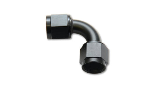Vibrant - Vibrant - 16AN Female 90 Degree Union Adapter (AN to AN) - Anodized Black Only - Demon Performance