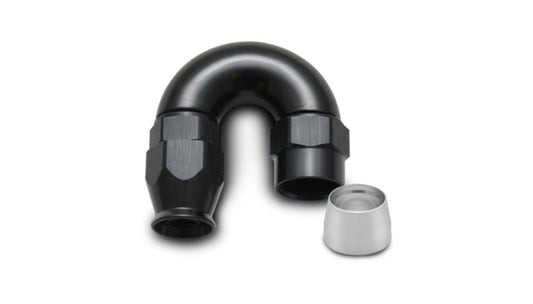 Vibrant - Vibrant 180 Degree High Flow Hose End Fitting for PTFE Lined Hose - 12AN - Demon Performance