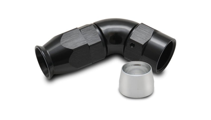 Vibrant - Vibrant 60 Degree High Flow Hose End Fitting for PTFE Lined Hose - 12AN - Demon Performance