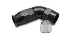 Vibrant - Vibrant 60 Degree High Flow Hose End Fitting for PTFE Lined Hose - 12AN - Demon Performance