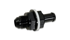 Vibrant - Vibrant Bulkhead Fuel Cell Adapter -8AN Male Flare x 1/2in Barb - Demon Performance