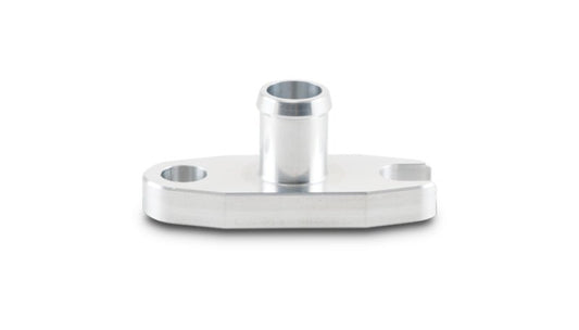 Vibrant - Vibrant Oil Drain Flange w/5/8in OD Male Neck (for T3/T4 & GT40 - GT55 Turbos) - Demon Performance