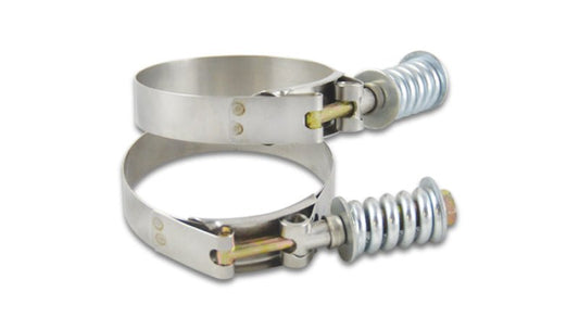 Vibrant - Vibrant SS T - Bolt Clamps Pack of 2 Size Range: 2.69in to 2.99in OD For use w/ 2.5in ID Coupling - Demon Performance