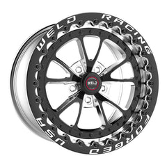 Weld - Weld Full Throttle 1 - Piece 17x10 / 5x4.5 in / 8in. BS Black Wheel - Black SBL (Low Pad) - Demon Performance