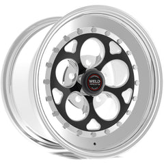 Weld - Weld Magnum III 15x10 / 5x4.75 BP / 6.5in. BS Black Wheel - Non - Beadlock - Demon Performance
