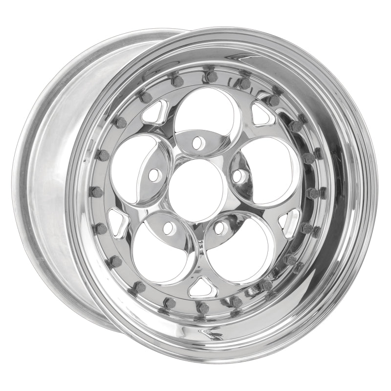 Weld - Weld Magnum III 15x5 / 5x4.75 BP / 2.5in. BS Polished Wheel - Non - Beadlock - Demon Performance
