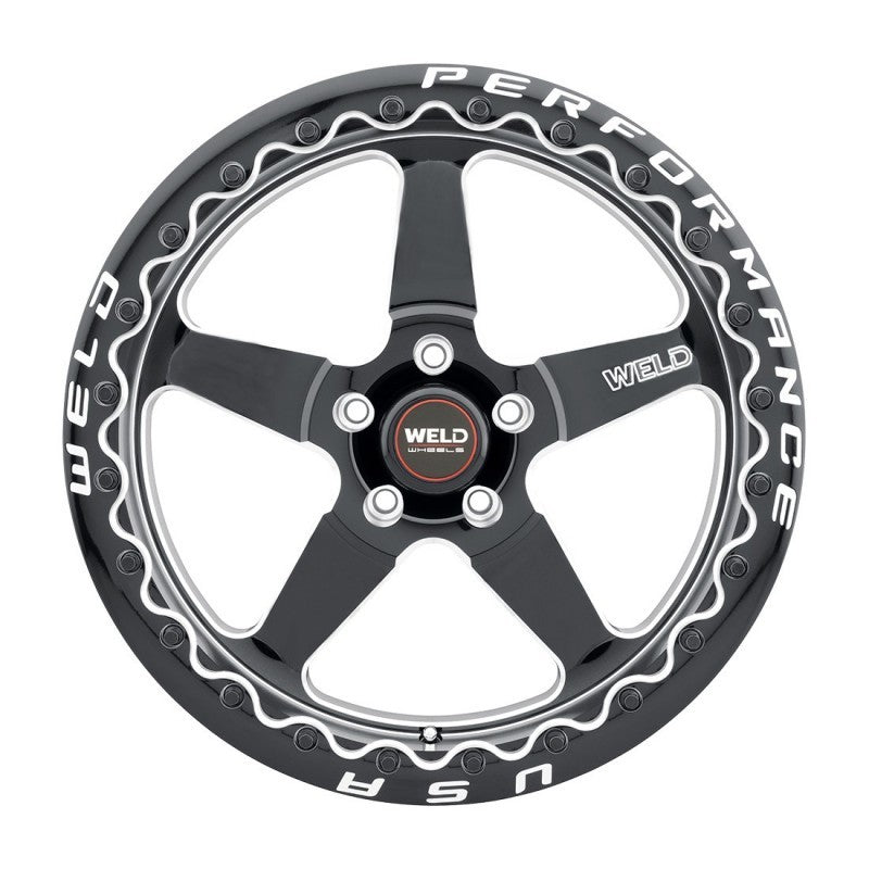 Weld - Weld Magnum Import 13x10 / 4x100mm BP / 5in. BS Black Wheel - Black Single Beadlock MT - Demon Performance