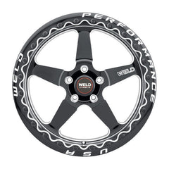 Weld - Weld Magnum Import 13x10 / 4x100mm BP / 5in. BS Black Wheel - Black Single Beadlock MT - Demon Performance