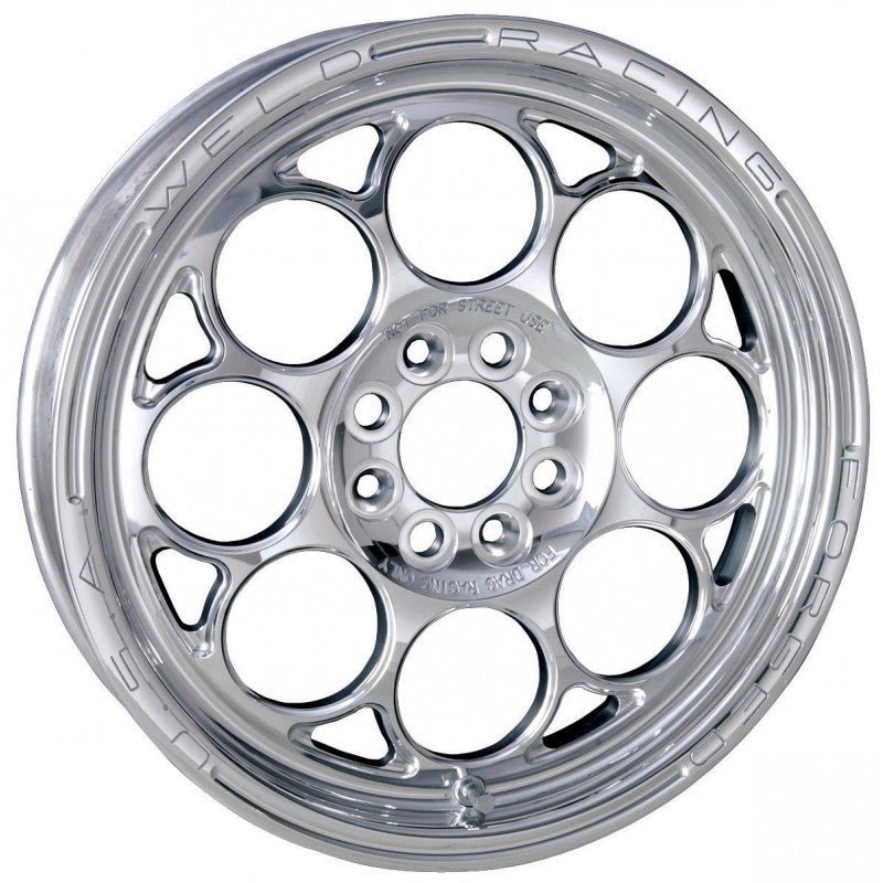 Weld - Weld Magnum Import 3 - Piece 13x9.0 / 4x100mm BP / 5in. BS Polished Wheel - Non - Beadlock - Demon Performance