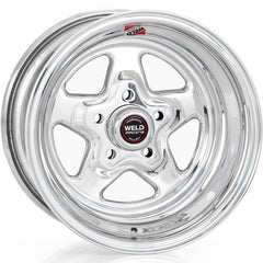 Weld - Weld ProStar 15x8 / 5x4.5 BP / 6.5in. BS Polished Wheel - Non - Beadlock - Demon Performance