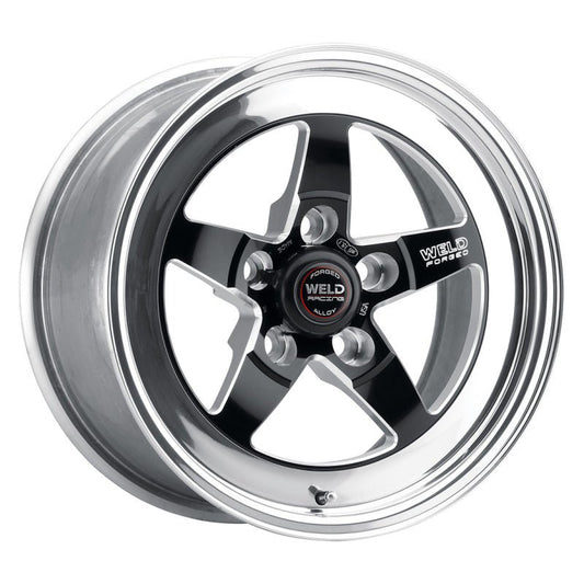 Weld - Weld S71 15x11.33 / 5x4.5 BP / 6.5in. BS Black Wheel (Low Pad) - Non - Beadlock - Demon Performance