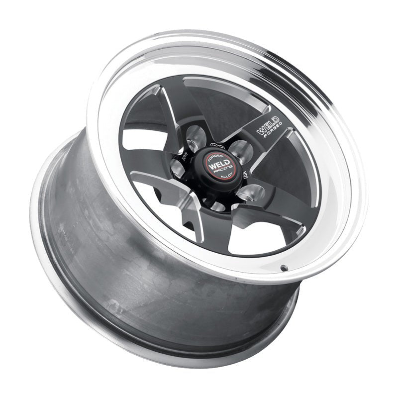 Weld - Weld S71 15x12.33 / 5x4.5 BP / 4.5in. BS Black Wheel (Medium Pad) - Non - Beadlock - Demon Performance