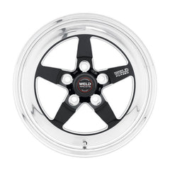Weld - Weld S71 15x6 / 5x4.75 BP / 4.5in. BS Black Wheel (Low Pad) - Non - Beadlock - Demon Performance