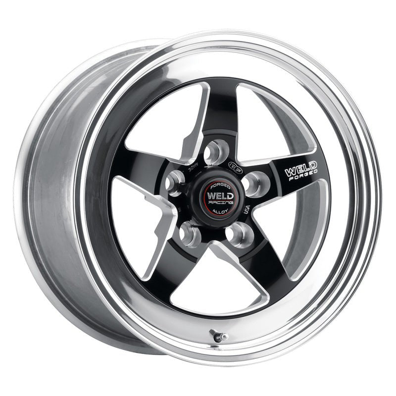 Weld - Weld S71 15x6 / 5x4.75 BP / 4.5in. BS Black Wheel (Low Pad) - Non - Beadlock - Demon Performance