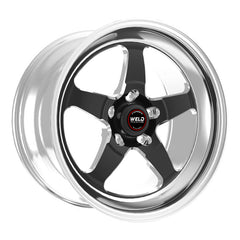 Weld - Weld S71 18x10 / 5x115mm BP / 6.6in. BS Black Wheel (High Pad) - Non - Beadlock - Demon Performance