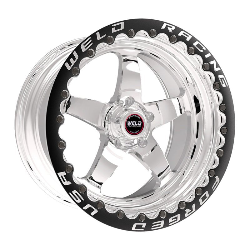 Weld - Weld S71 Beadlock Wheels - 15x10.33 RT - S 5X115mm Conical Lugs, 6.5BS - Polished - Demon Performance