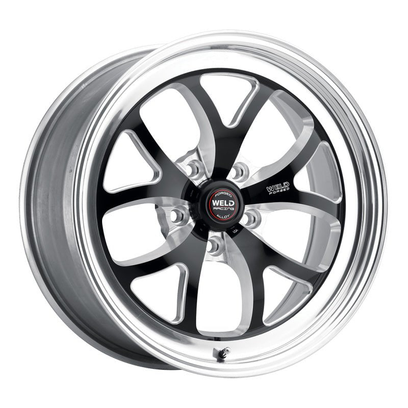 Weld - Weld S76 15x8.33 / 5x4.5 BP / 3.5in. BS Black Wheel (Low Pad) - Non - Beadlock - Demon Performance