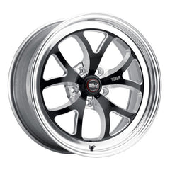 Weld - Weld S76 15x8.33 / 5x4.5 BP / 3.5in. BS Black Wheel (Low Pad) - Non - Beadlock - Demon Performance