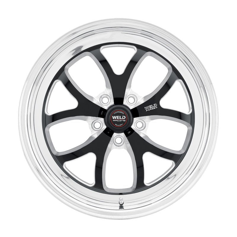 Weld - Weld S76 15x8.33 / 5x4.5 BP / 3.5in. BS Black Wheel (Low Pad) - Non - Beadlock - Demon Performance