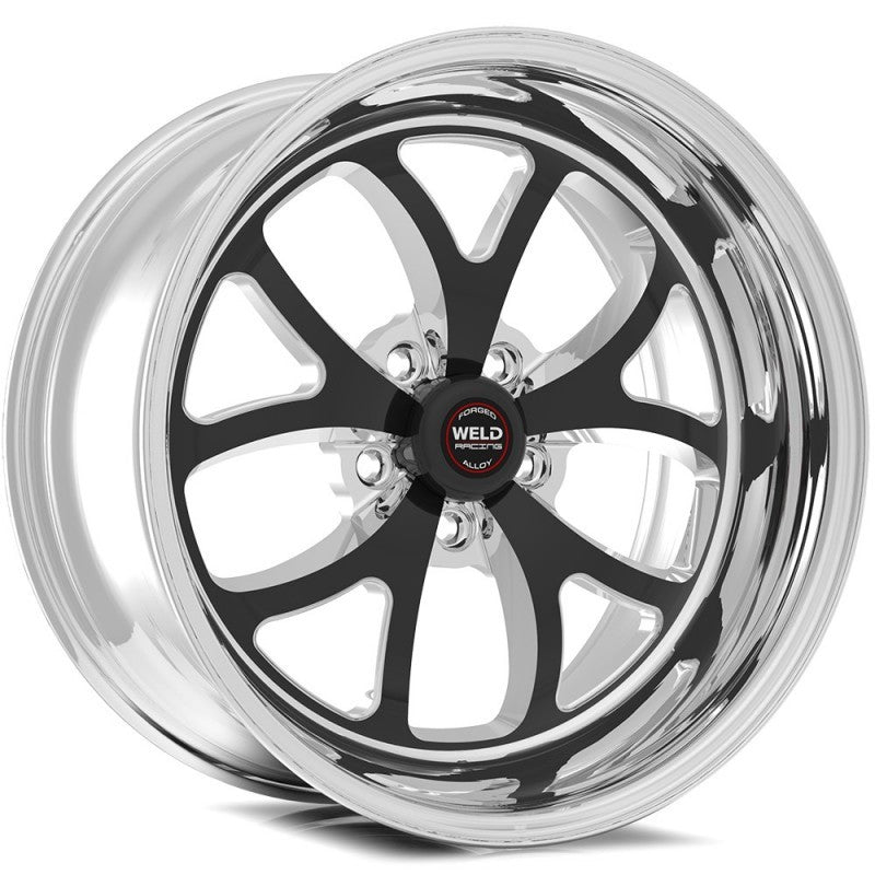 Weld - Weld S76 17x10 / 5x5 BP / 7.2in. BS Black Wheel (High Pad) - Single Beadlock - Demon Performance