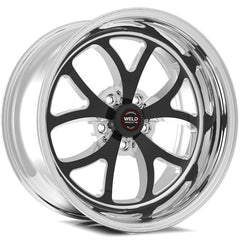 Weld - Weld S76 18x12 / 5x4.75 BP / 8.6in. BS Black Wheel - Non - Beadlock - Demon Performance