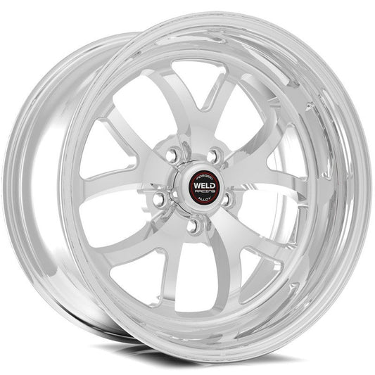 Weld - Weld S76 18x5 / 5x120 BP / 3.2in. BS Polished Wheel (Medium Pad) - Non - Beadlock - Demon Performance