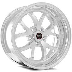 Weld - Weld S76 18x5 / 5x120 BP / 3.2in. BS Polished Wheel (Medium Pad) - Non - Beadlock - Demon Performance