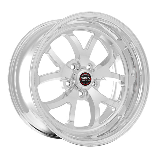 Weld - Weld S76 20x7 / 5x115mm BP / 4.3in. BS (+8 Offset) Polished Wheel - Demon Performance