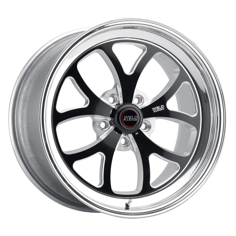 Weld - Weld S76 RT - S 18x5 / 5x112 BP / 5.1in BS / - 23 Offset Black Center Wheel (High Pad) - Non - Beadlock - Demon Performance