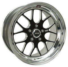 Weld - Weld S77 18x11.5 / 5x4.75 BP / 3.7in. BS Black Wheel (Low Pad) - Non - Beadlock - Demon Performance