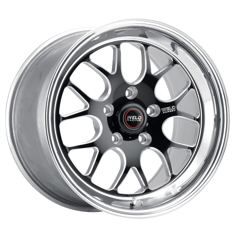 Weld - Weld S77 18x13 / 5x4.75 BP / 8.7in. BS Black Wheel (Medium Pad) - Non - Beadlock - Demon Performance